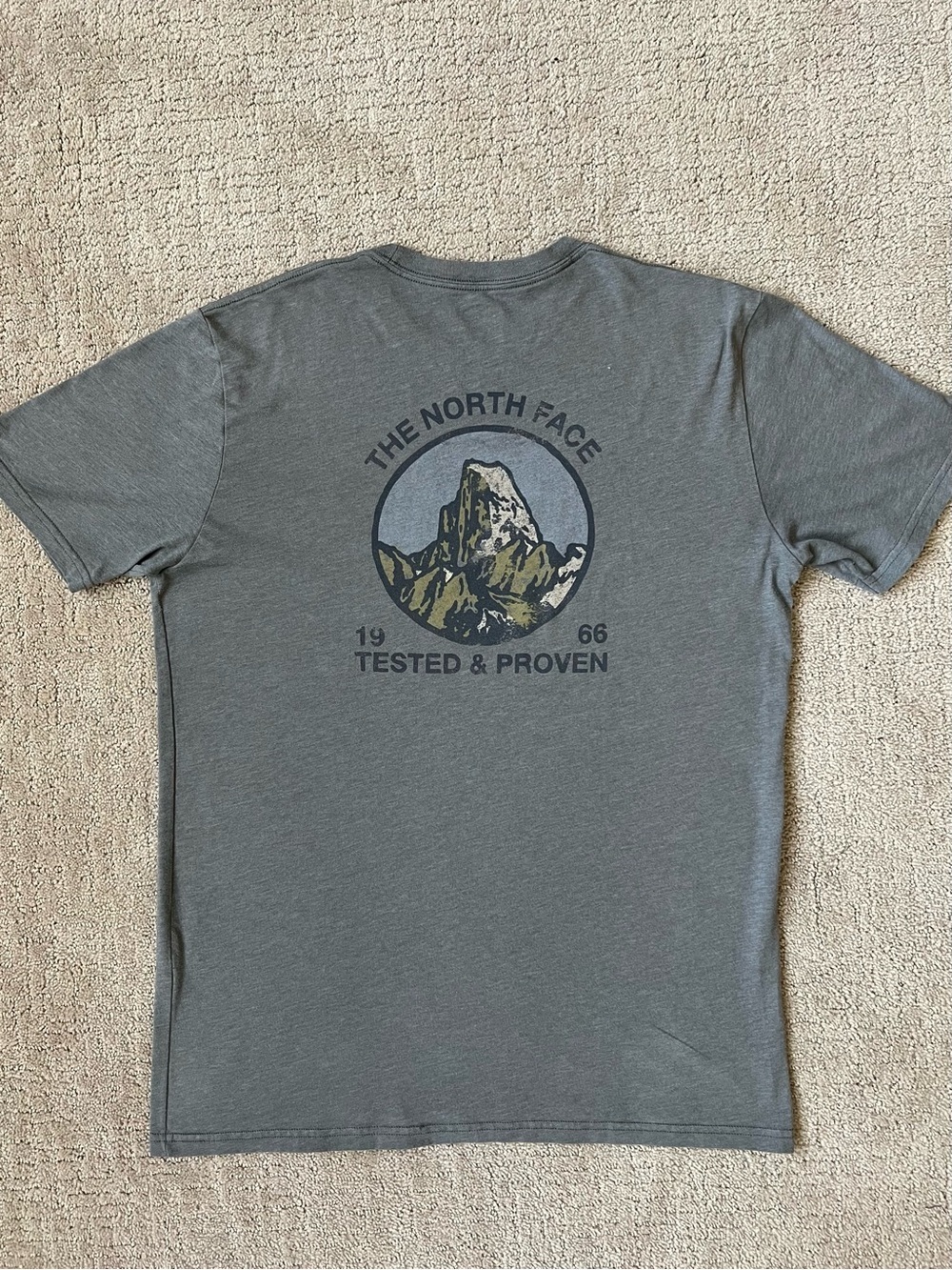 The North Face Men's Mountain Tested Short Sleeve Graphic T-Shirt